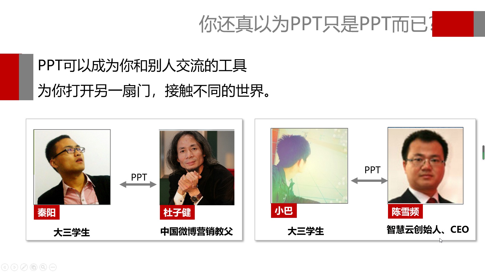 会用这5个思路,1天学会制作PPT,快速提高自己