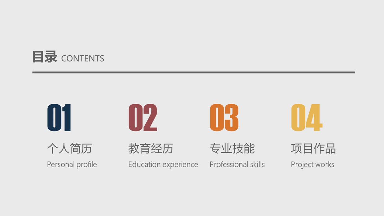 分分钟搞定耐看的PPT目录排版！