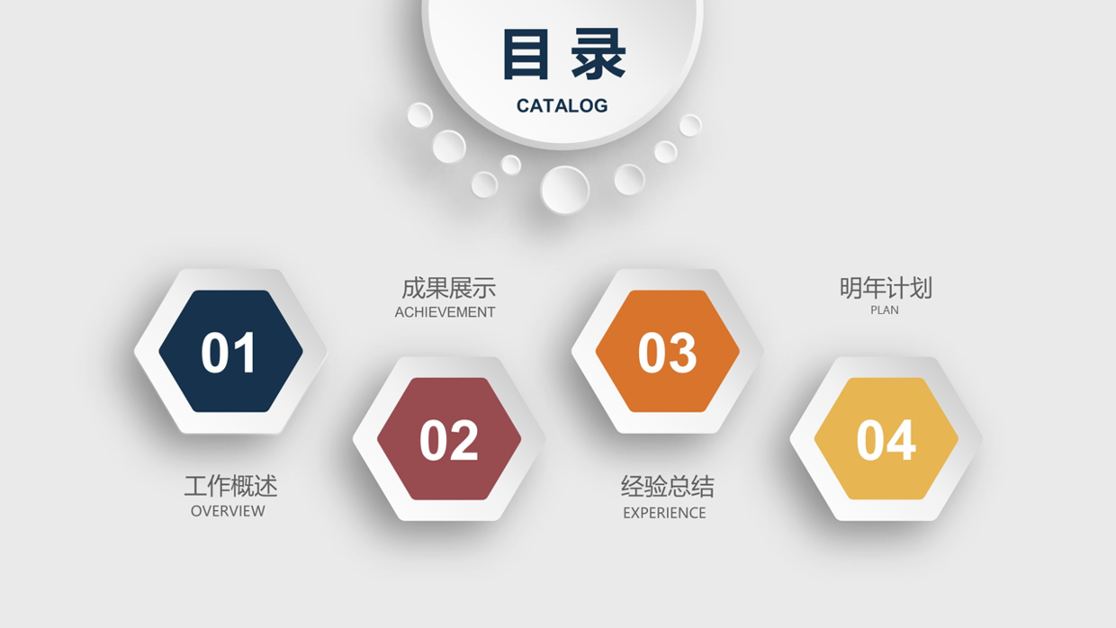 分分钟搞定耐看的PPT目录排版！