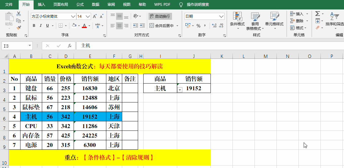 Excel作业表中的条件格局,不只是查找重复值,还有7种典型用法