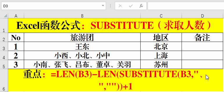 Excel函数公式:替换函数Substitute的经典用法和技巧