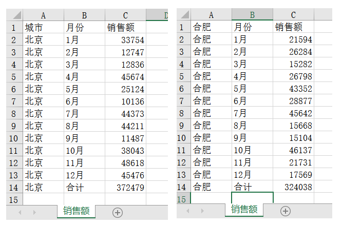 不同作业簿数据汇总事例:excel跨作业簿提取数据原创教程