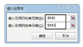 Excel作业表中运用模仿运算表的办法