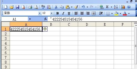 Excel表格中应该怎样输入身份证号?