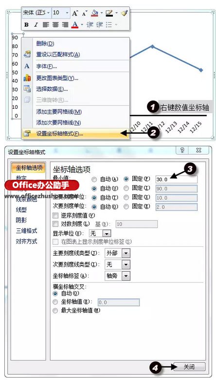 运用Excel制造简略折线图的办法