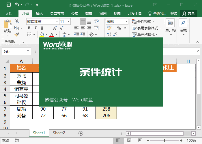 条件核算