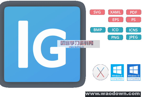 图标制作工具-Axialis IconGenerator中文破解版v2.03-叨客学习资料网