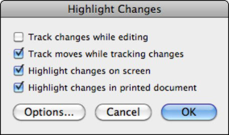 如何在Mac的Word 2011中跟踪更改！-叨客学习资料网
