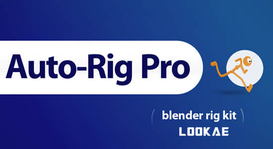 Blender插件-三维人物角色动作自动绑定工具 Auto-Rig Pro v3.66.16-叨客学习资料网