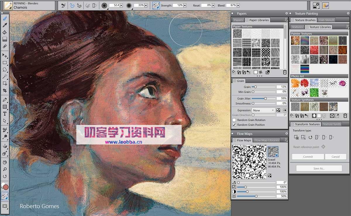 绘画软件-Corel Painter 2022 中文破解版-叨客学习资料网