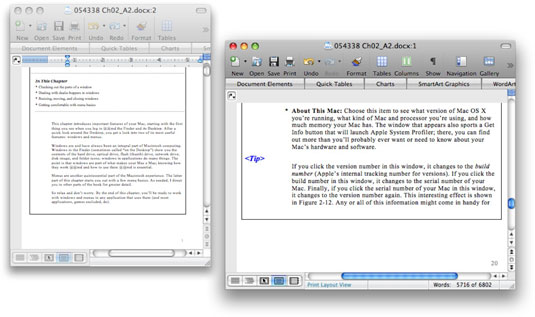 如何在Word 2008 for Mac中创建新窗口？-叨客学习资料网