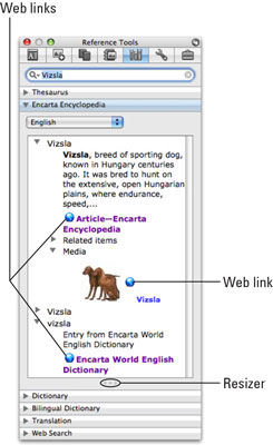 如何使用Word 2008 for Mac在线参考工具？-叨客学习资料网
